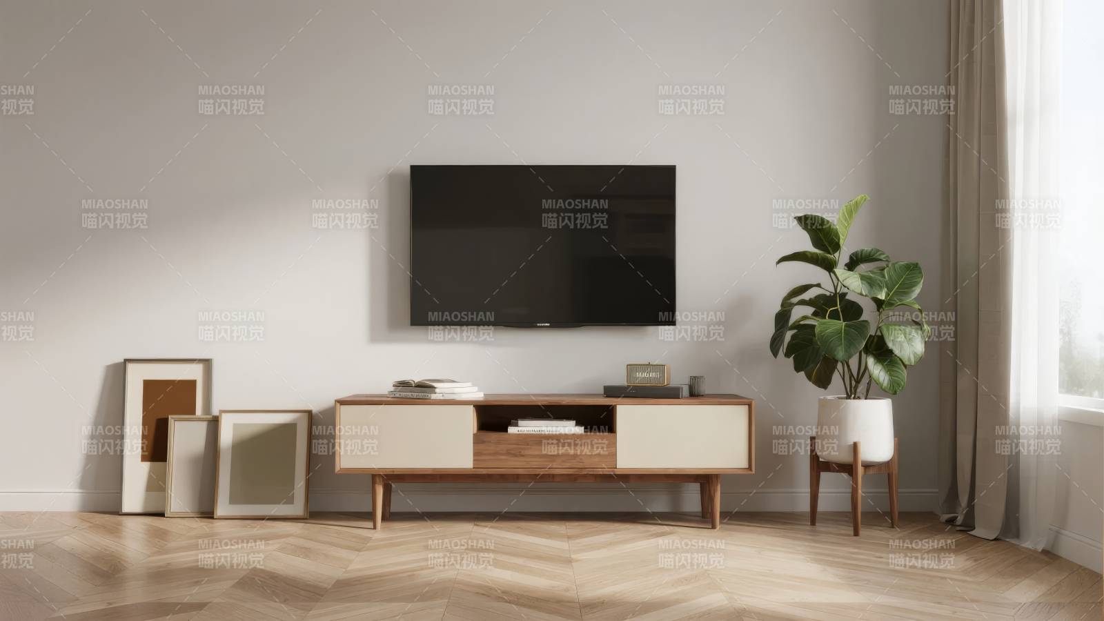 简约客厅布置图片