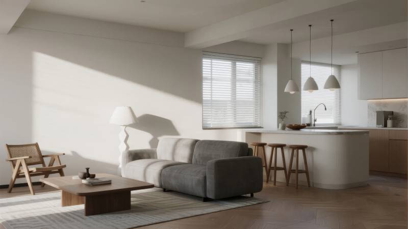 现代简约客厅设计图片