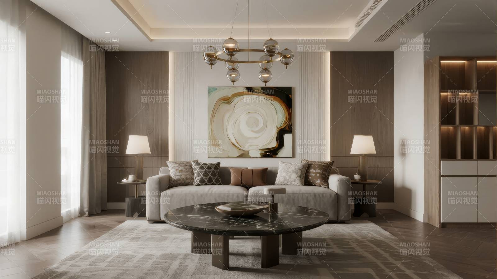 现代简约客厅设计图片