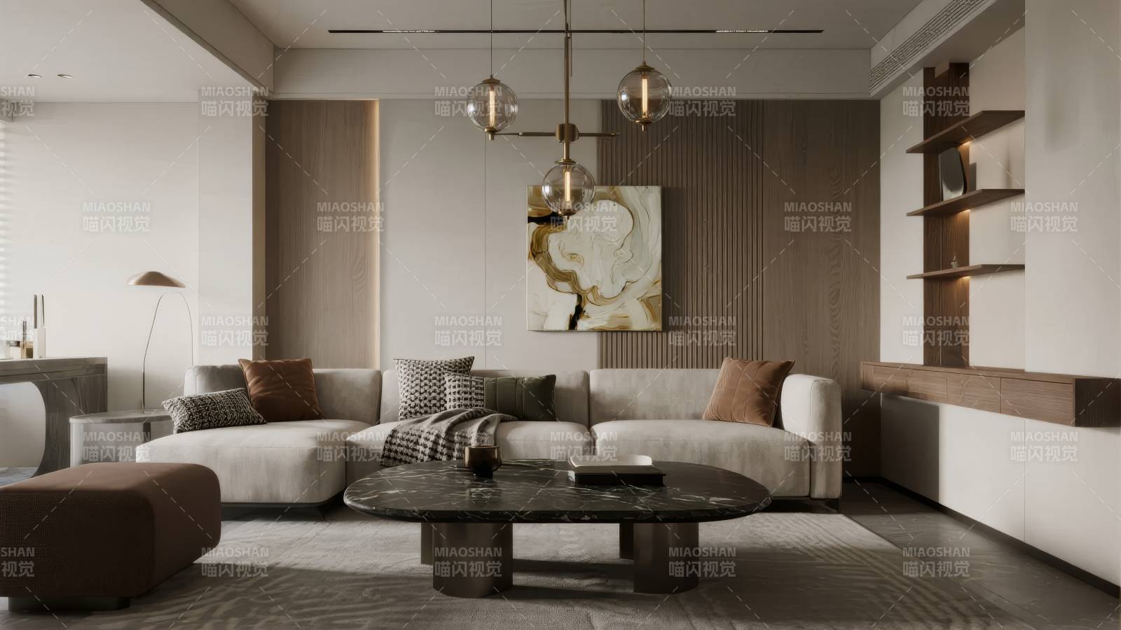 现代简约客厅设计图片