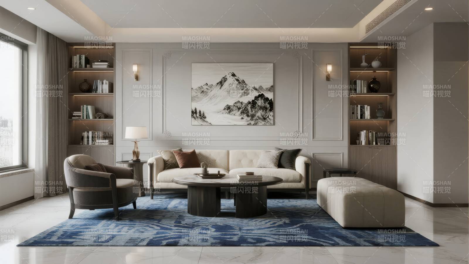 现代简约客厅设计图片