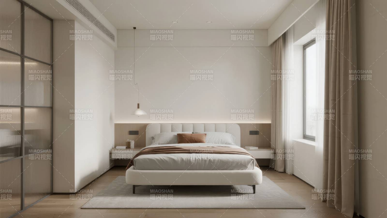 现代简约卧室设计图片