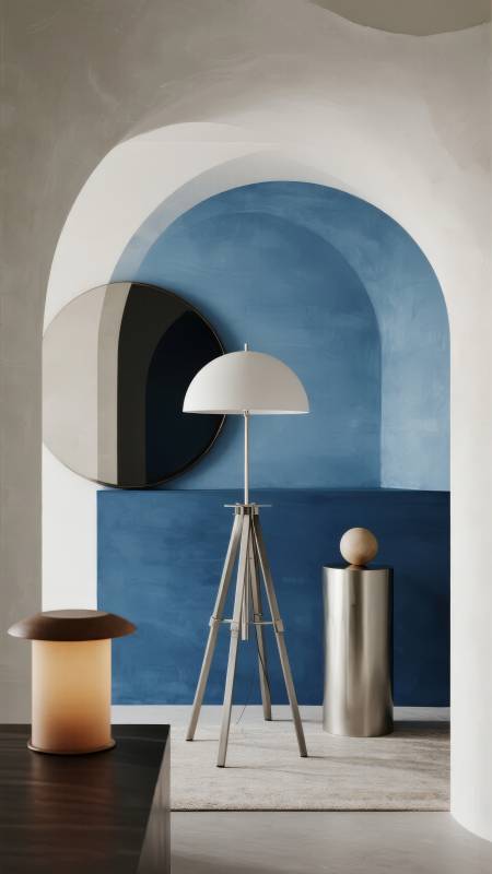 现代简约灯饰艺术图片