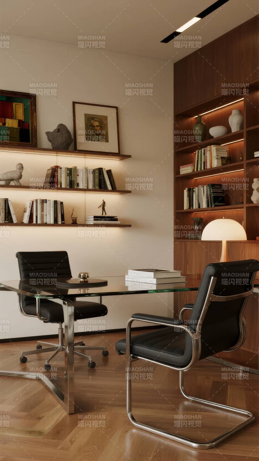 现代书房设计图片