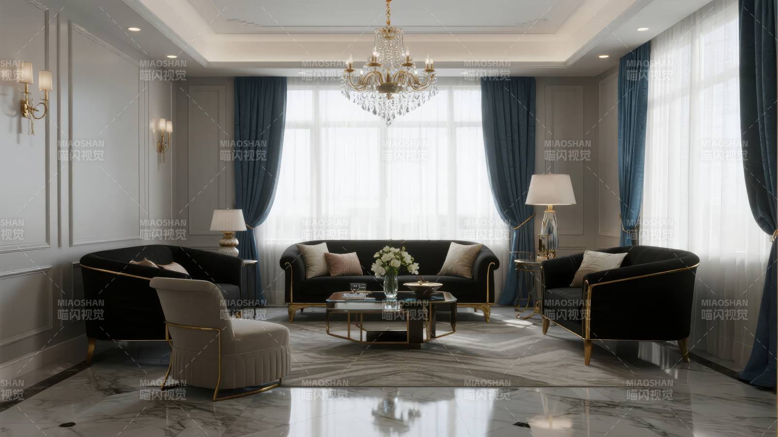 奢华客厅设计图片