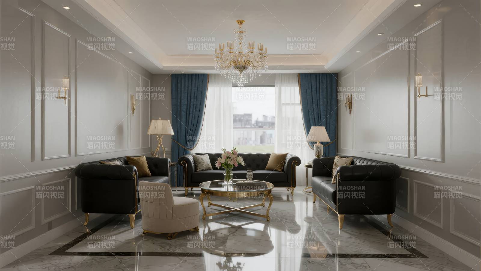 奢华客厅设计图片