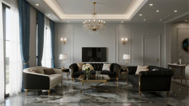 奢华客厅设计图片