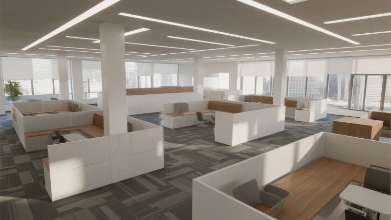 现代办公空间设计图片