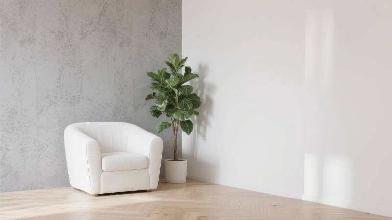 简约客厅一角图片