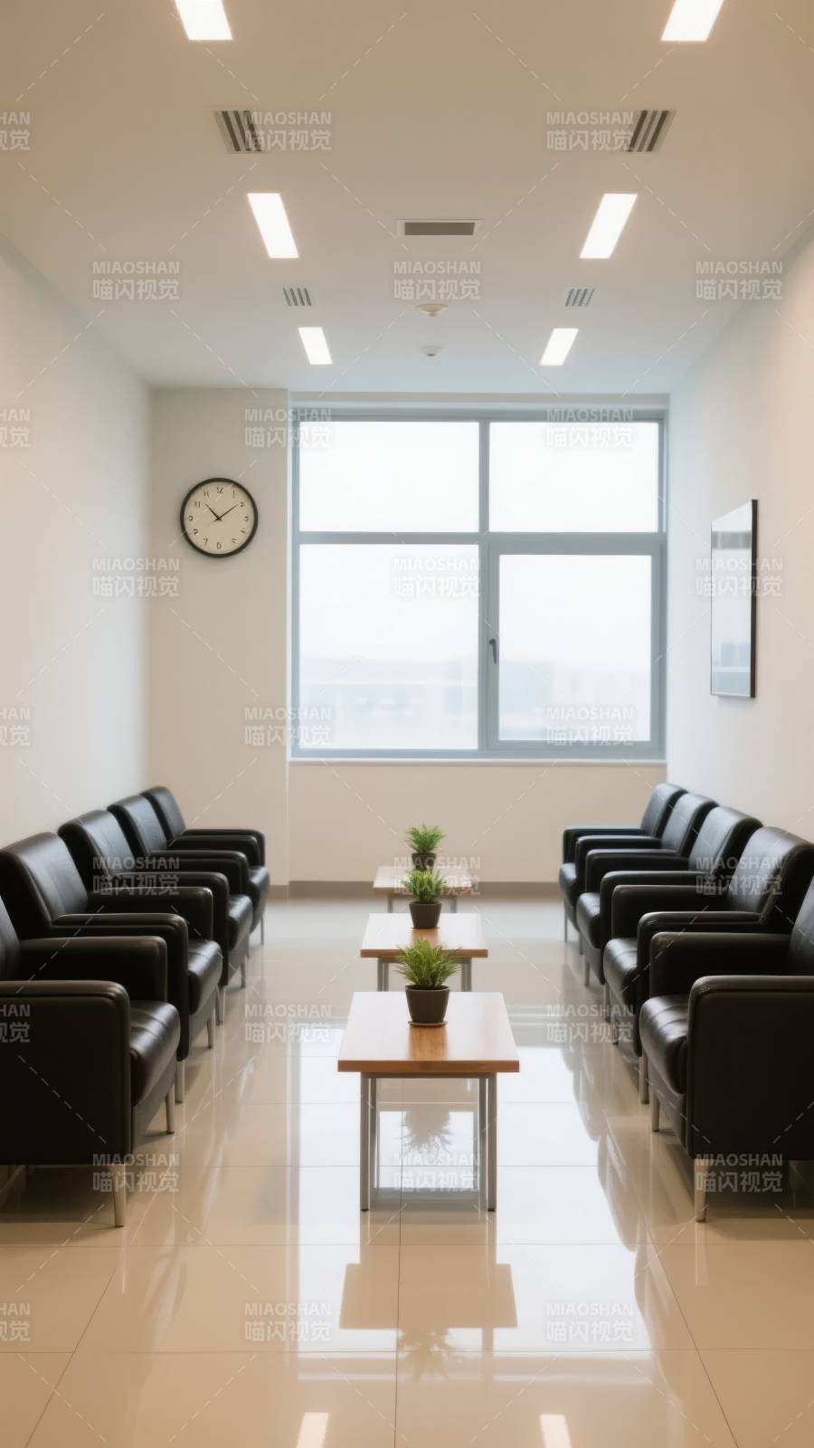现代简约等候区图片
