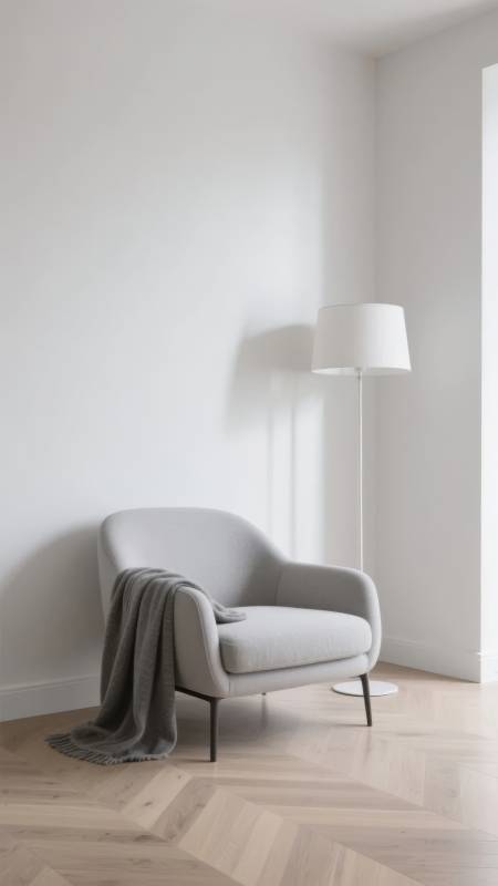 简约客厅一角图片