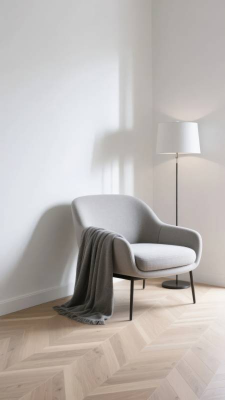 简约客厅一角图片