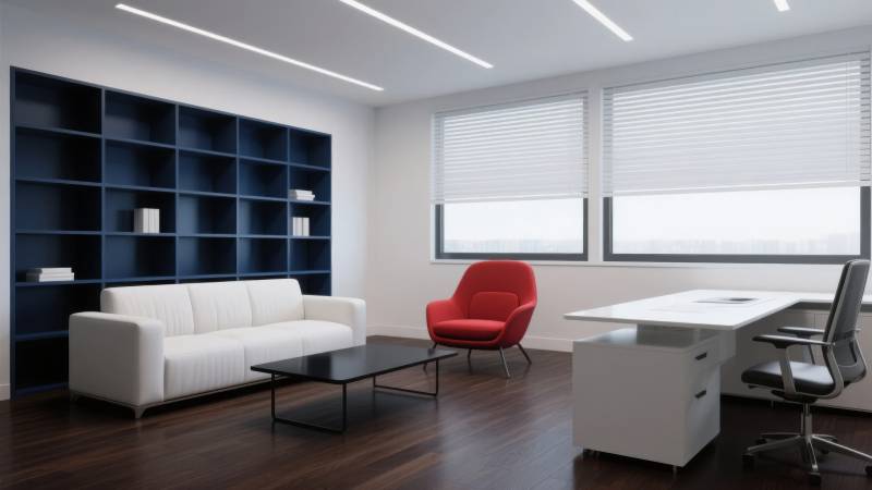现代简约办公室图片