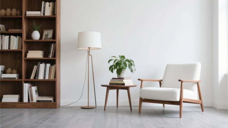 简约客厅一角图片