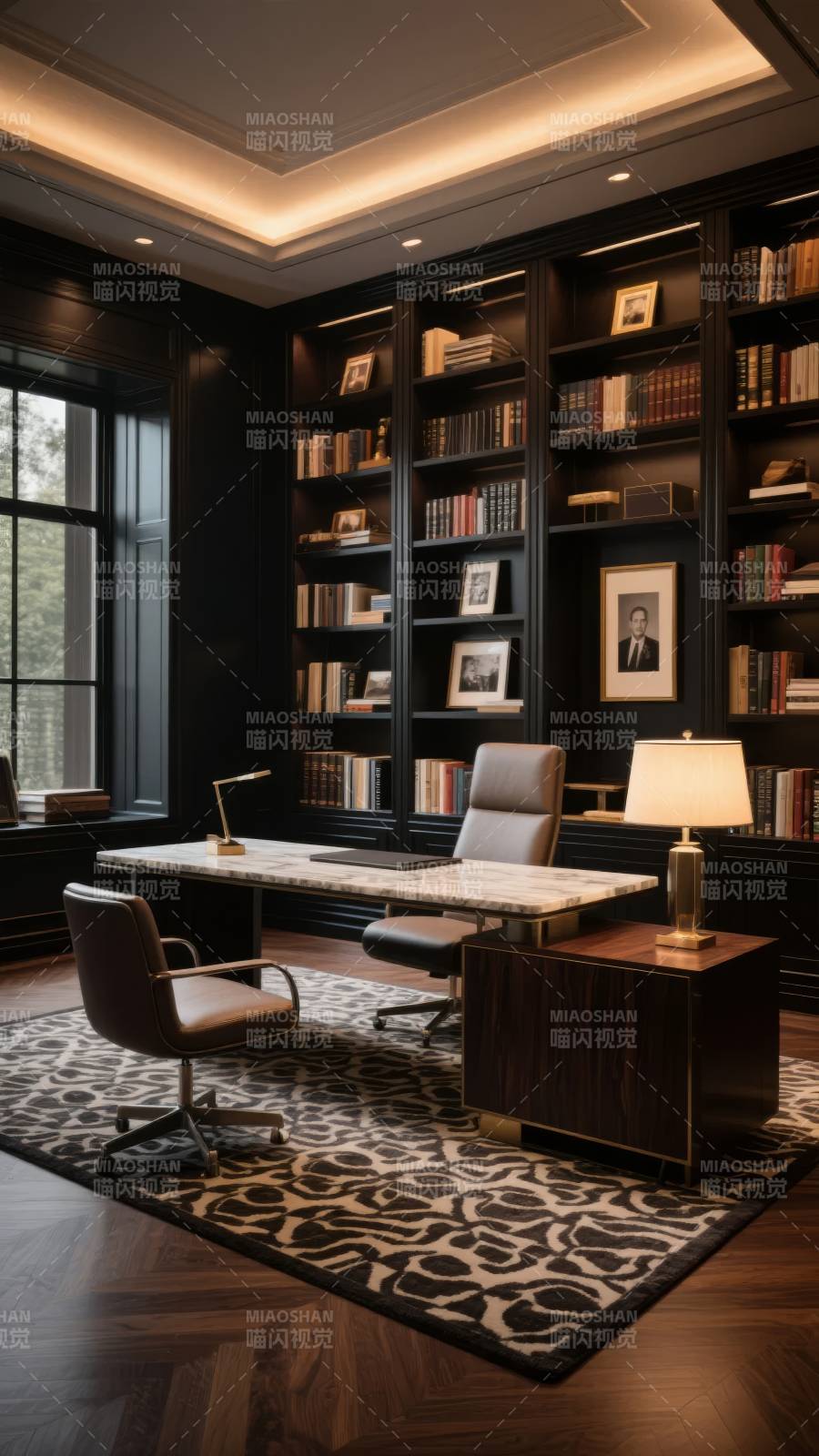 典雅书房 书香满溢图片