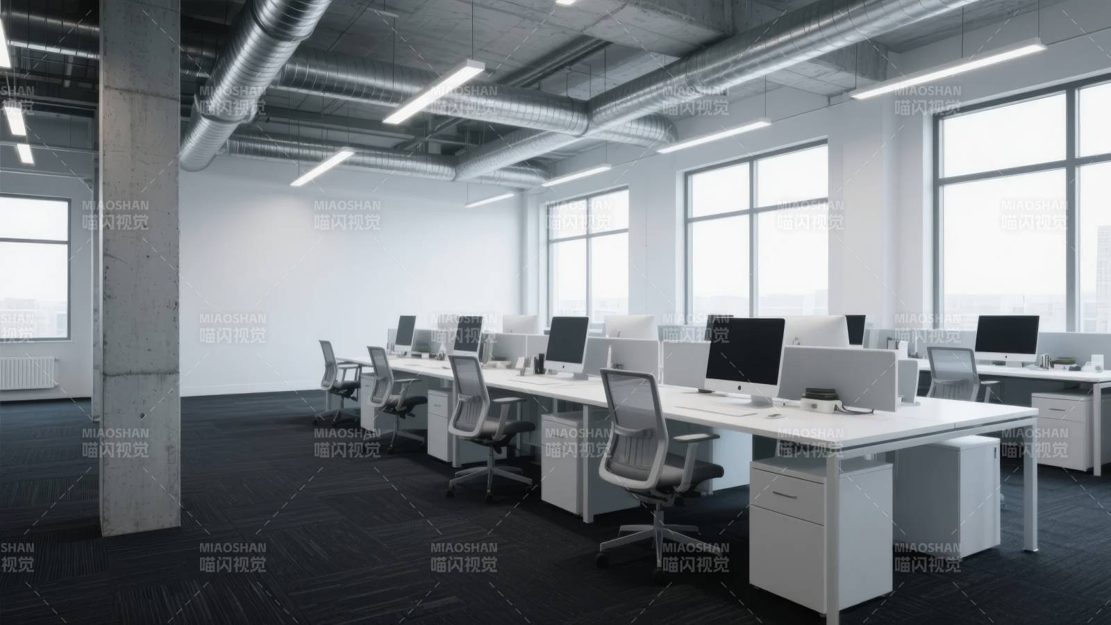 现代办公空间图片