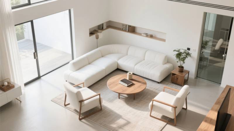 现代简约客厅设计图片