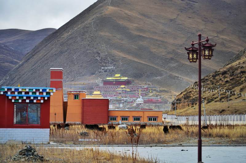 川西高原藏式建筑群图片