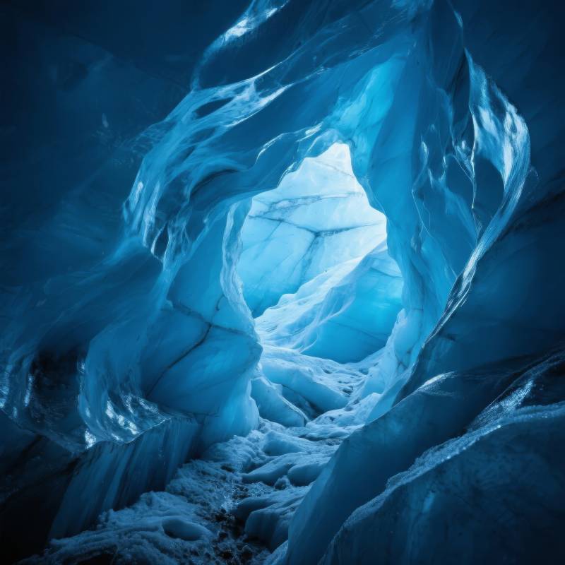 冰洞奇观图片