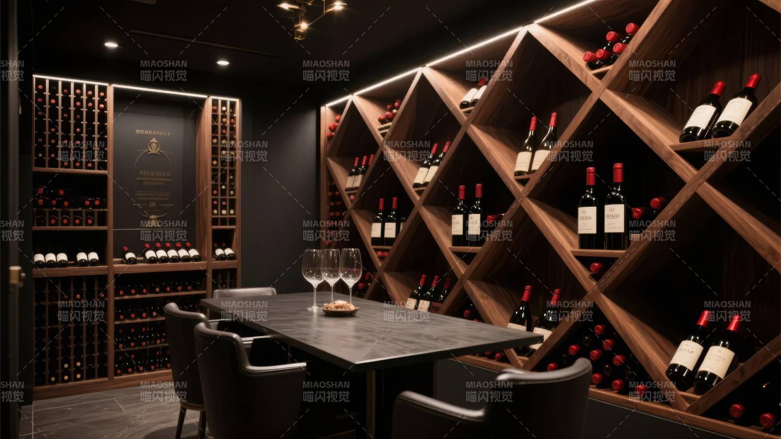 酒窖品鉴空间图片