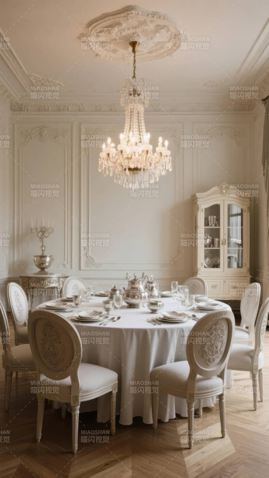 欧式典雅餐厅图片