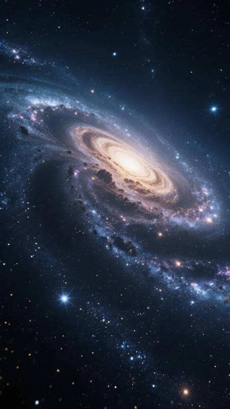 星河璀璨 宇宙之眼图片