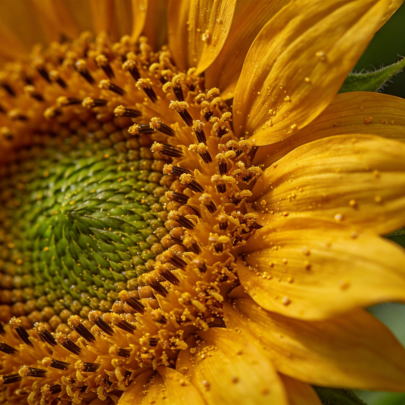 向日葵的特写图片