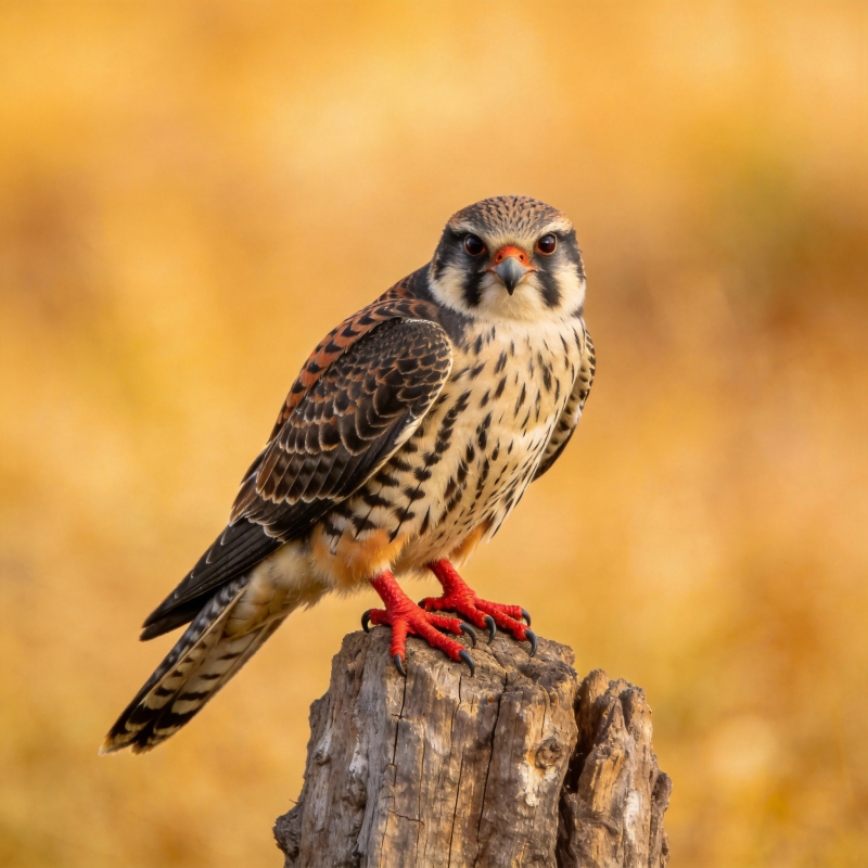 猛禽栖木 目光如炬图片