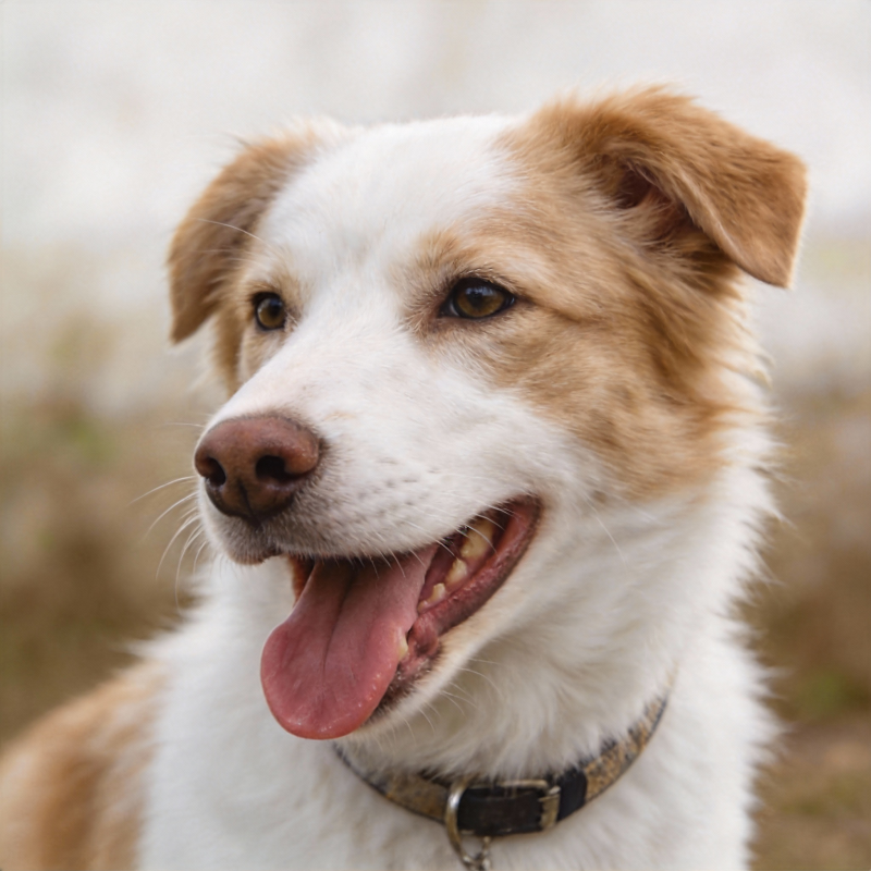 微笑的狗狗图片