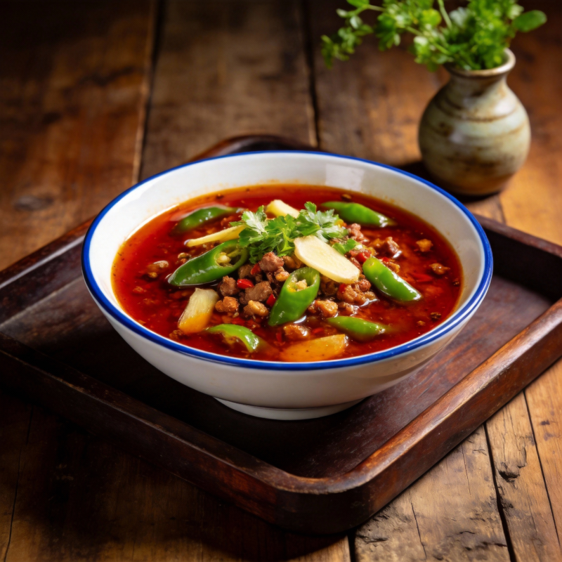 辣味蔬菜汤图片