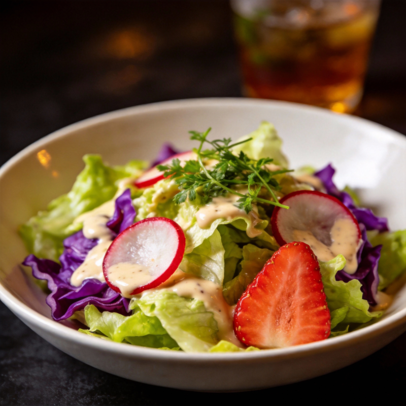 色彩缤纷沙拉图片