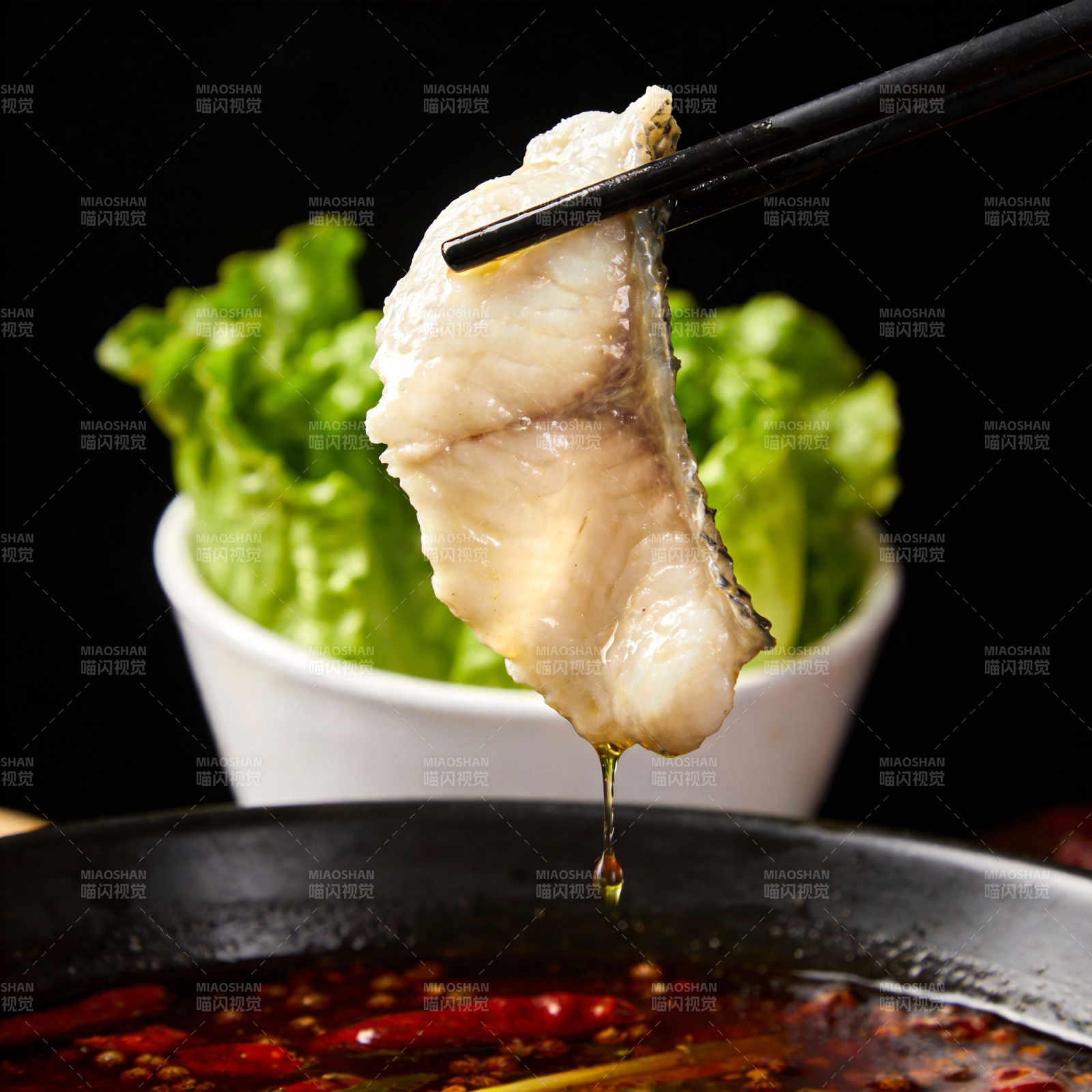 麻辣鱼片鲜嫩多汁图片