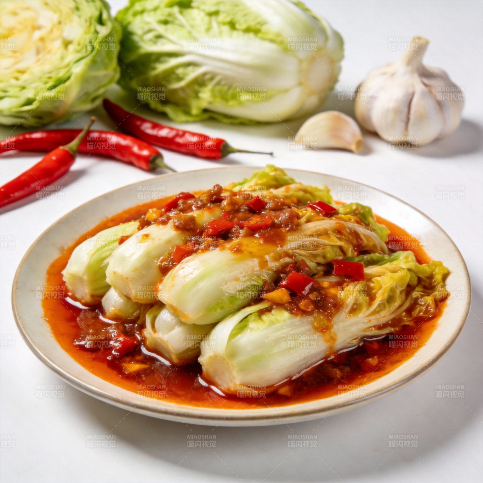 辣炒娃娃菜图片