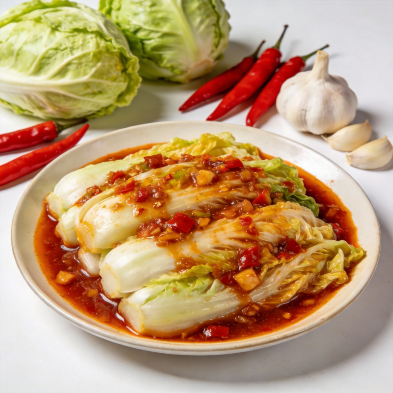 剁椒娃娃菜图片