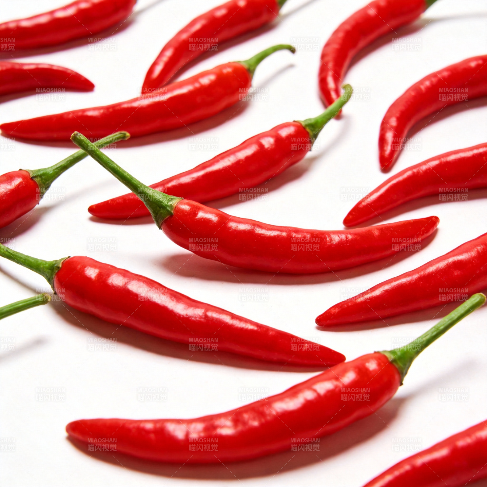 红辣椒排列图图片