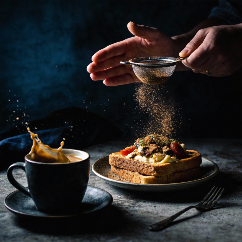 咖啡飞溅 美食瞬间图片