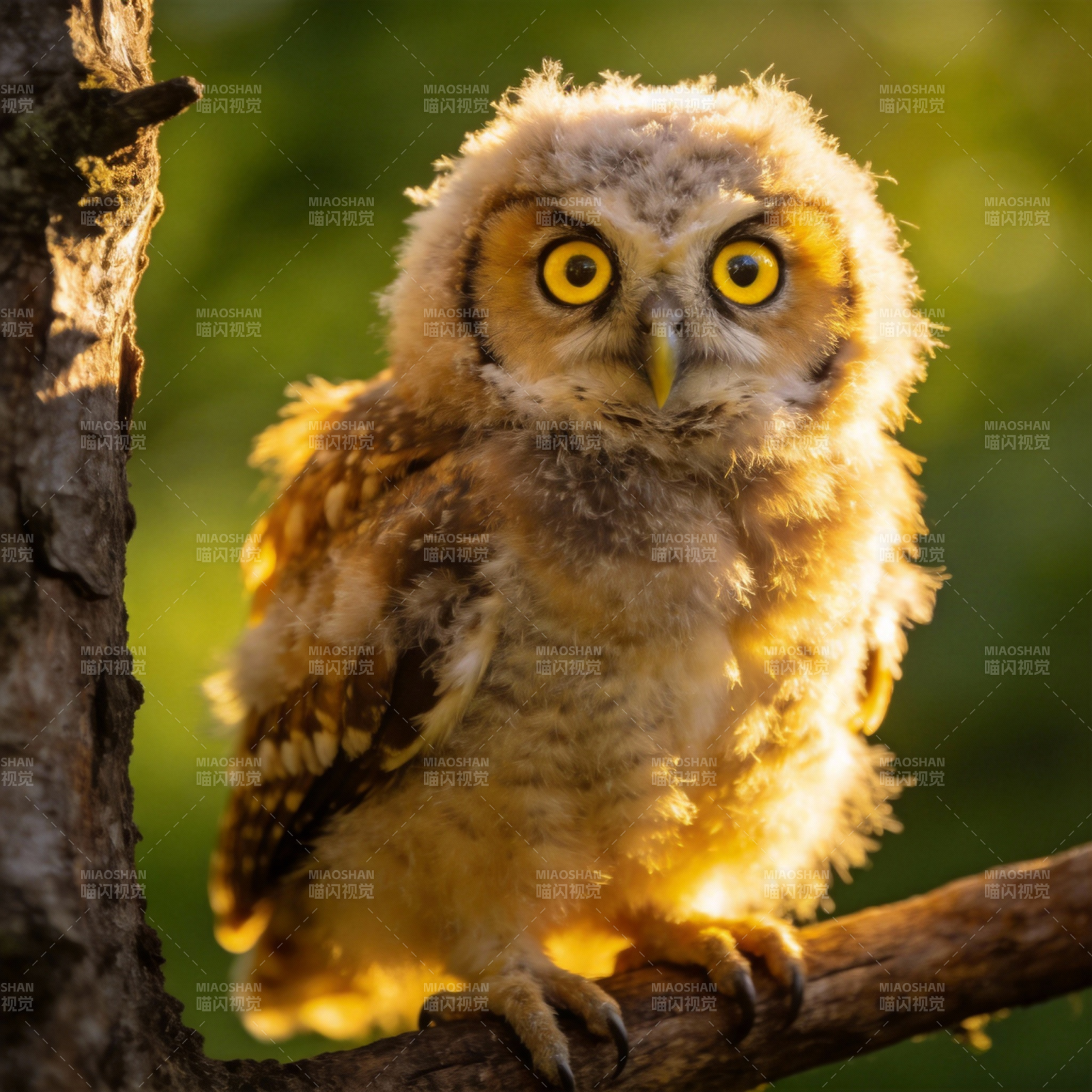 萌萌小猫头鹰图片