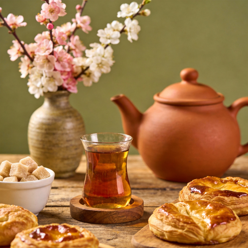 春日茶点时光图片