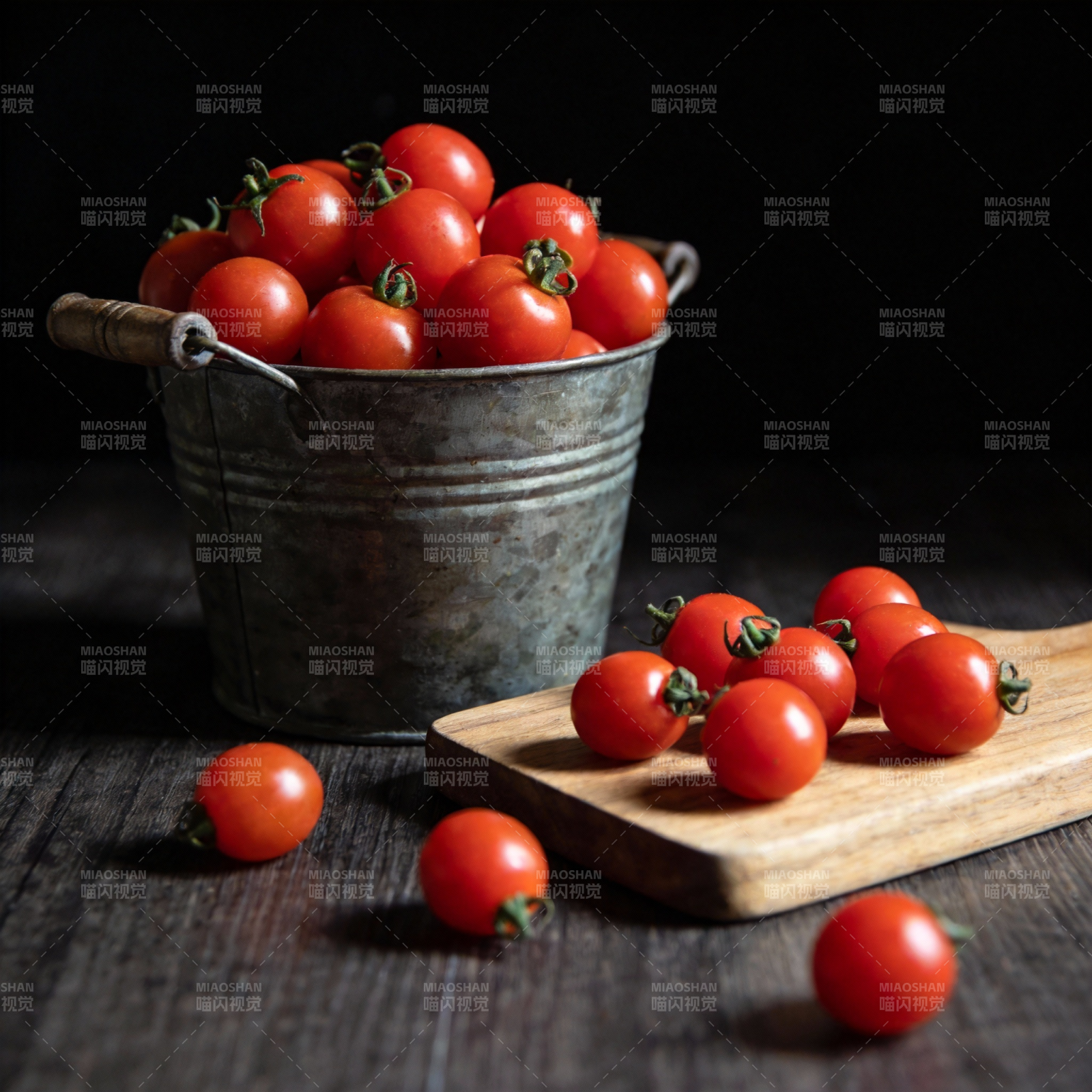 樱桃番茄静物图片