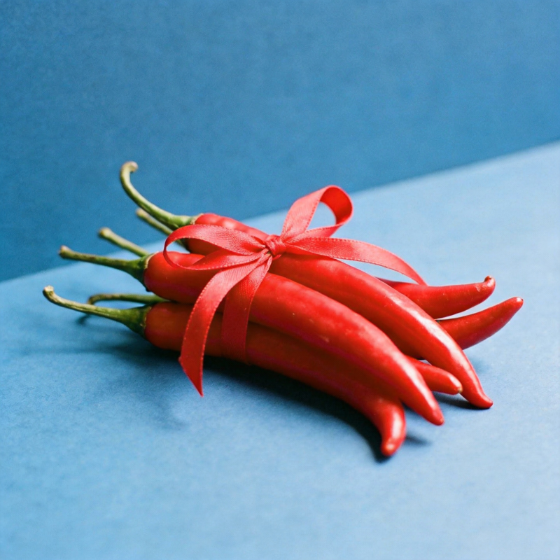 红椒系红绳图片