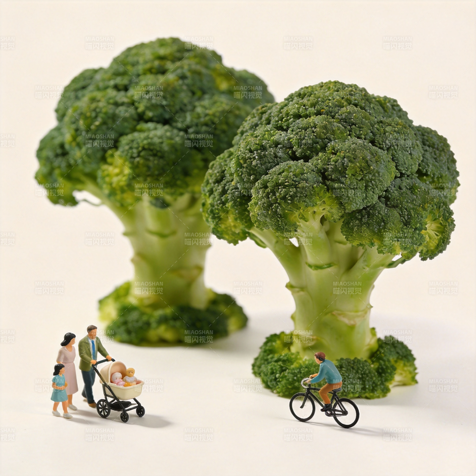 西兰花森林奇遇图片