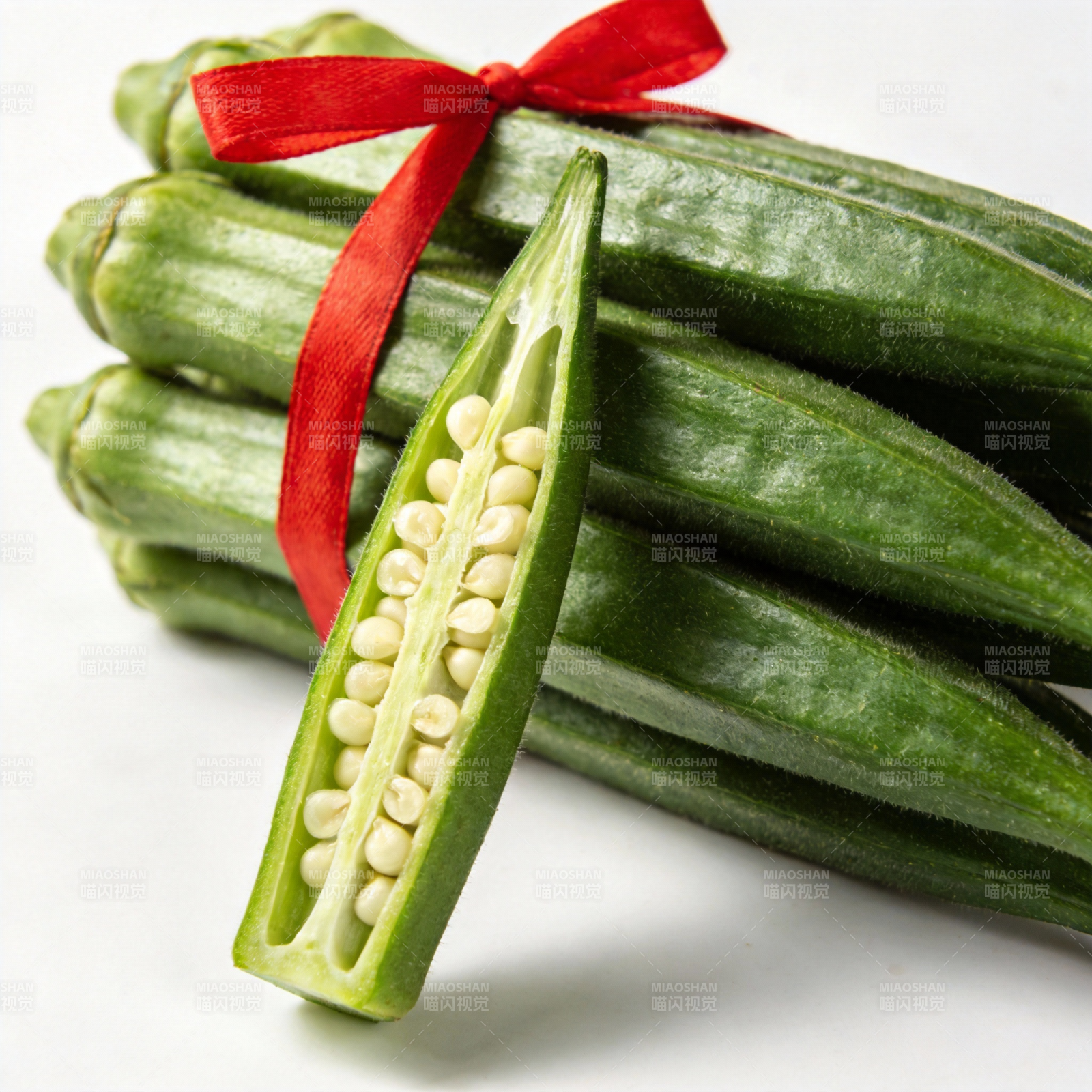 秋葵鲜嫩多籽图片