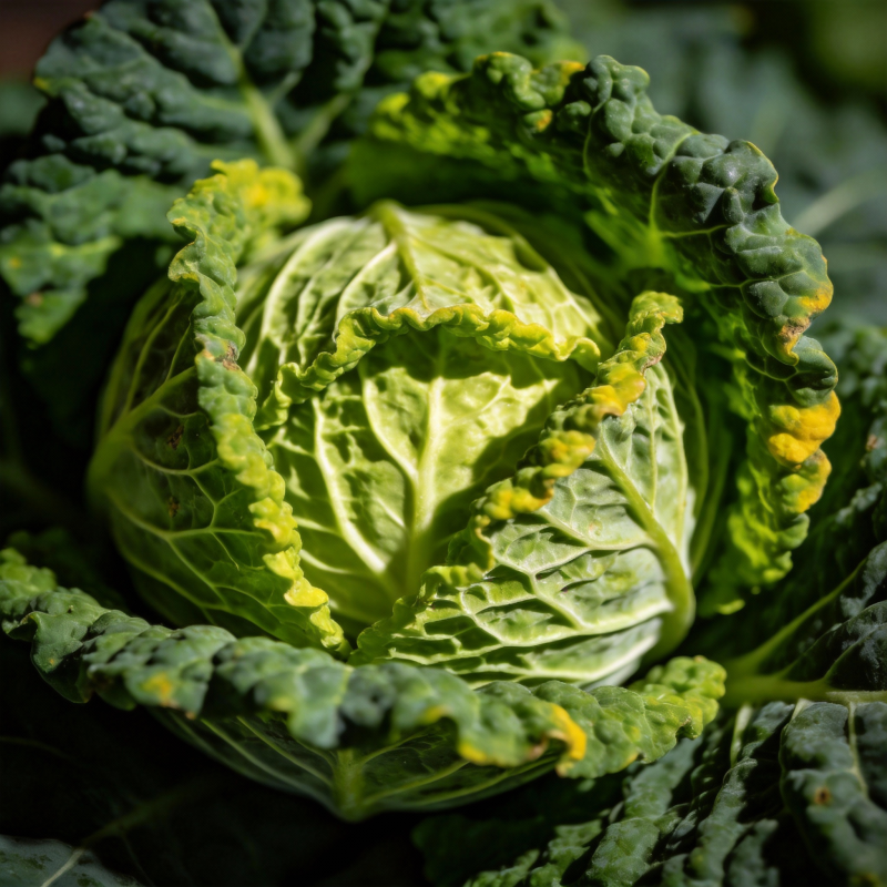 卷心菜特写图片