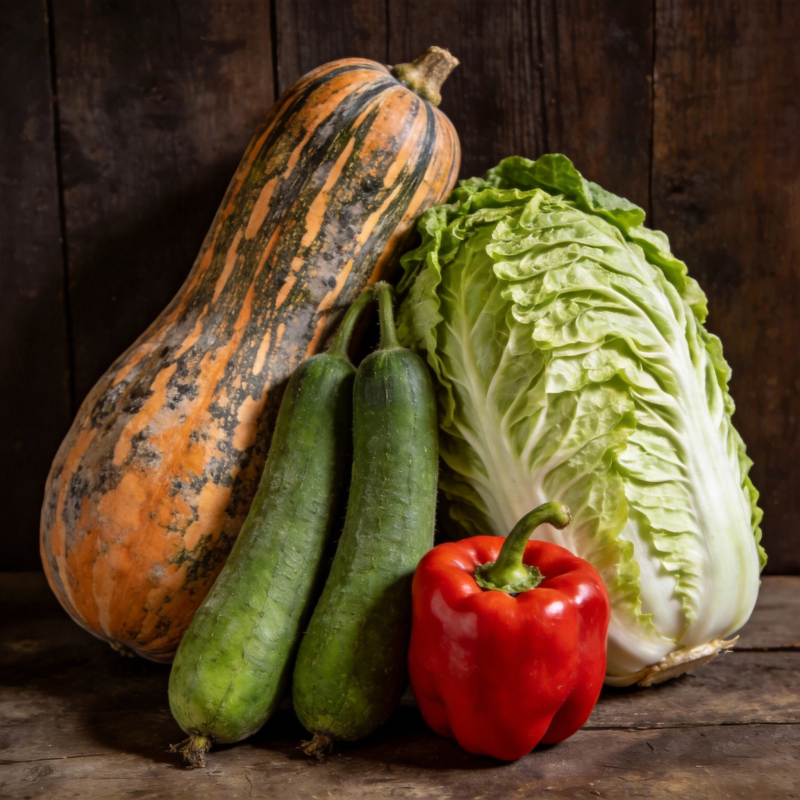 新鲜蔬菜组合图片