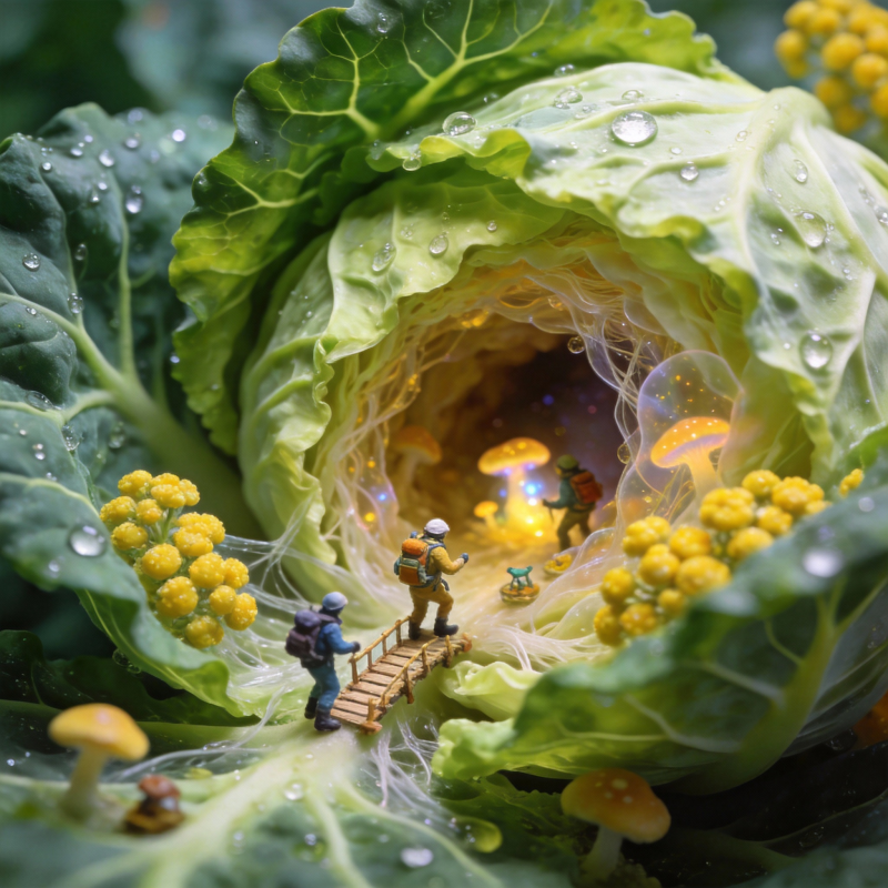 菜叶秘境探险图片