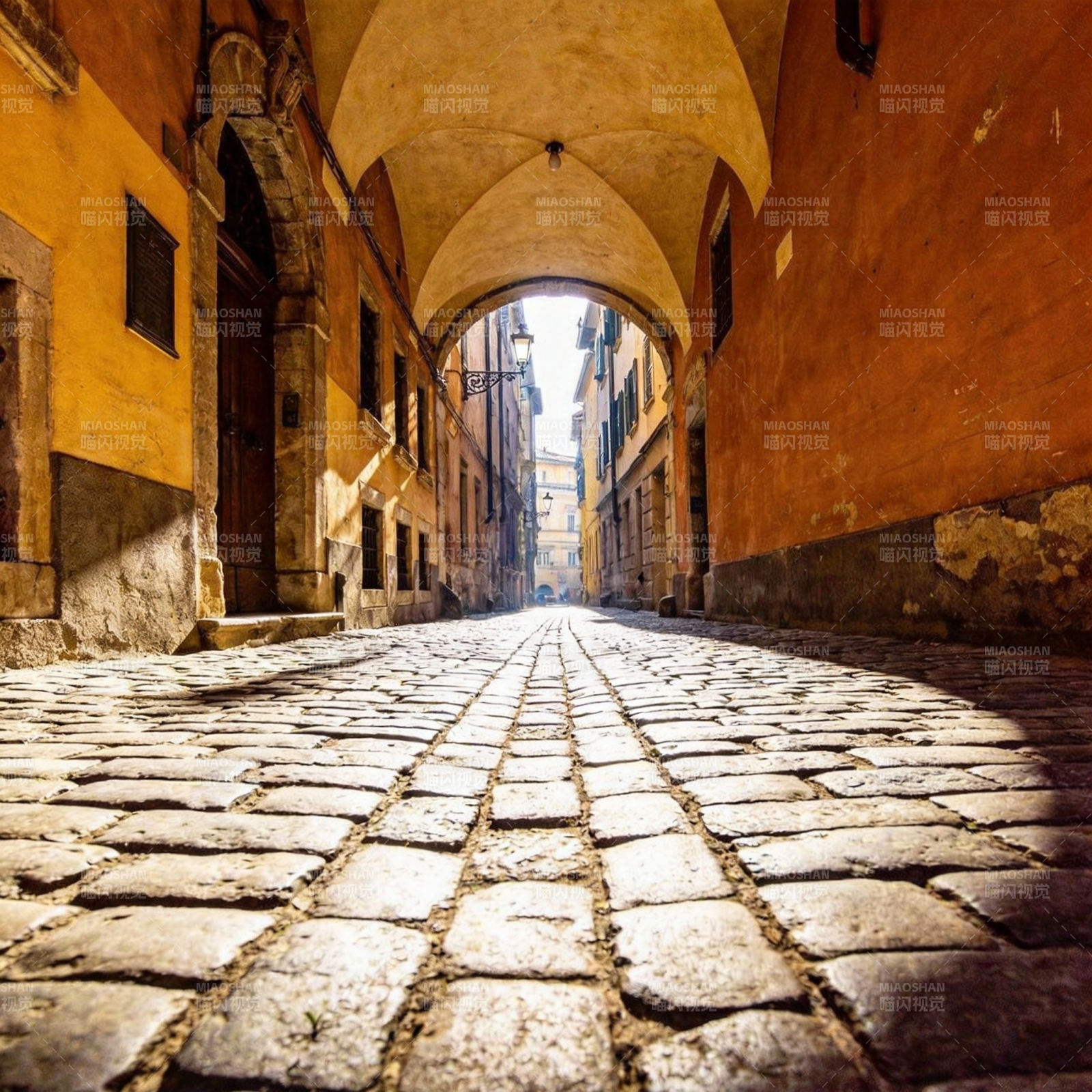 古巷石径图片