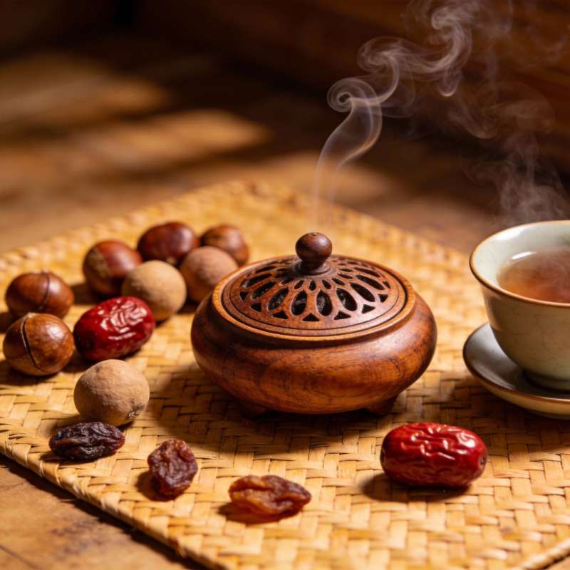 茶香四溢 果香相伴图片