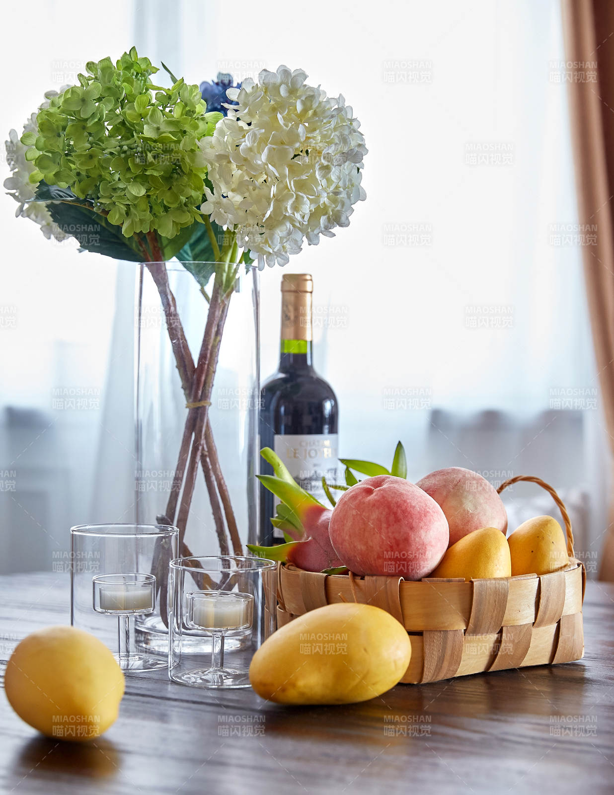 花果静物图图片