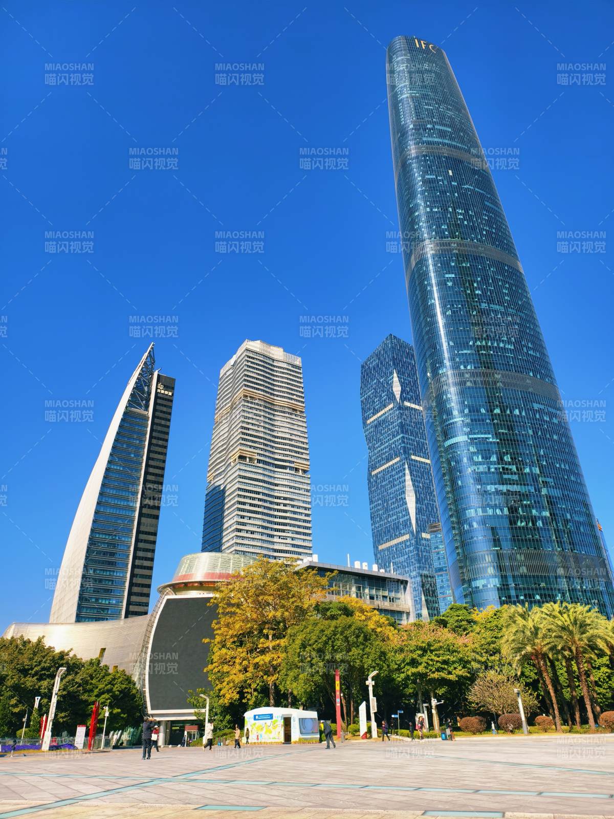 广州塔楼群高层建筑图片