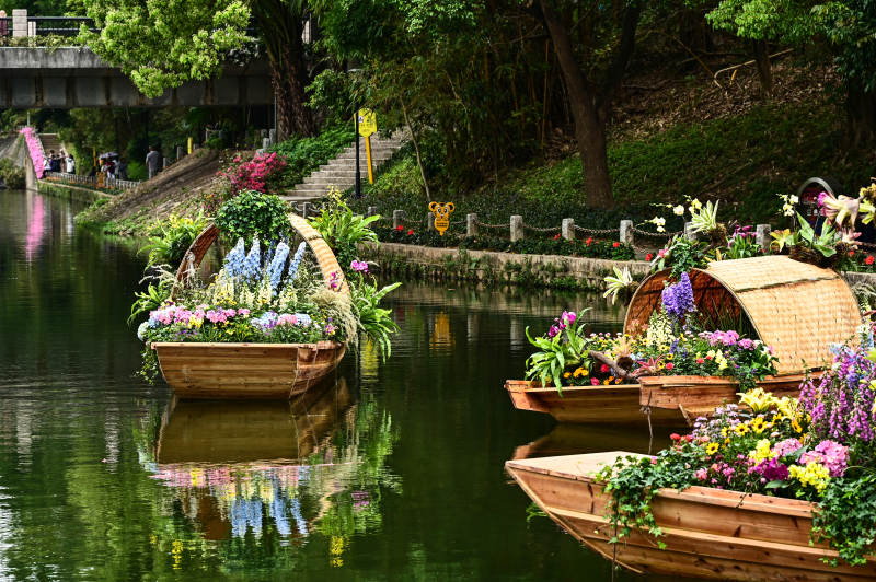 粤港澳大湾区笔架山公园景观图片